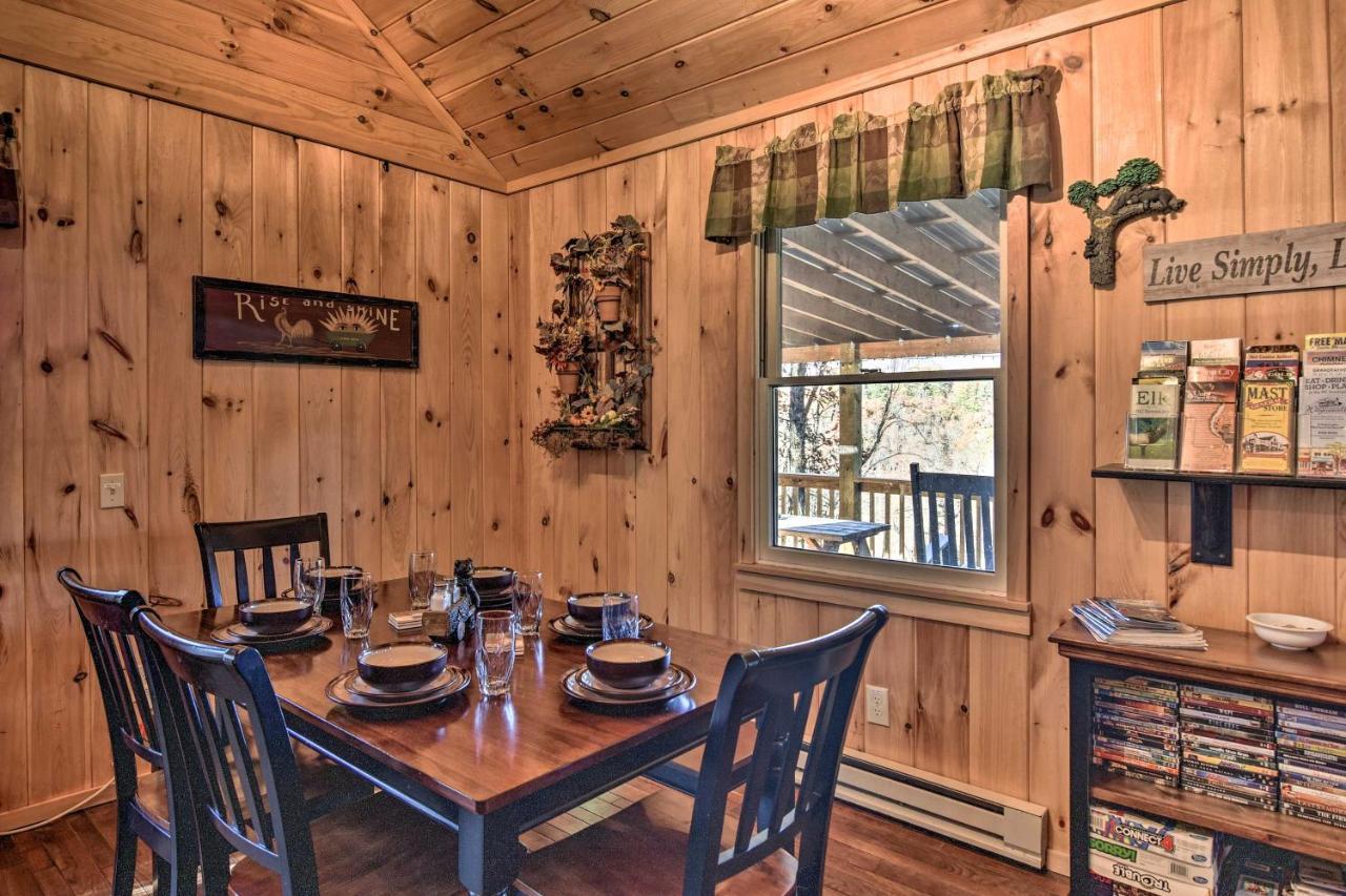 Natures Retreat With Hot Tub 7 Mi To Bryson City Whittier Exteriör bild