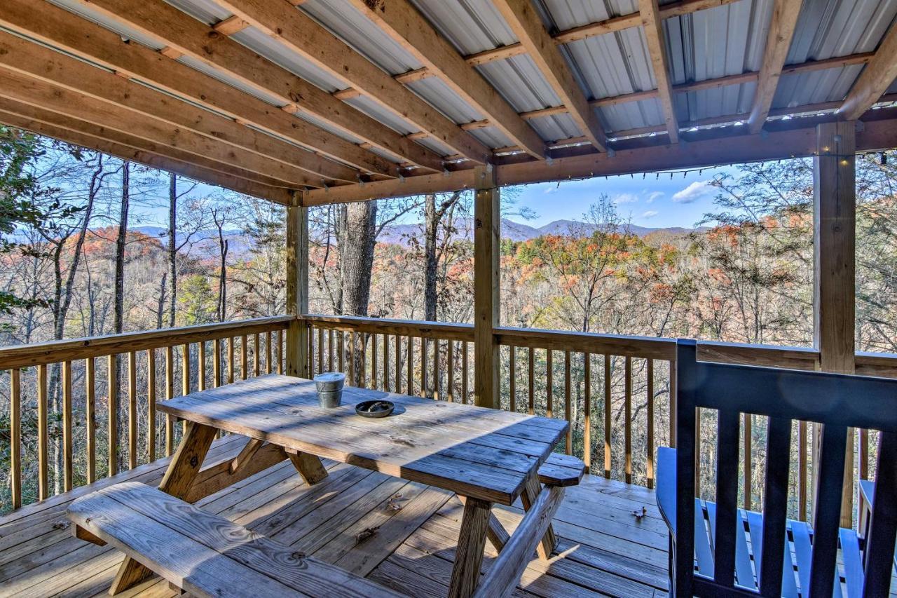 Natures Retreat With Hot Tub 7 Mi To Bryson City Whittier Exteriör bild