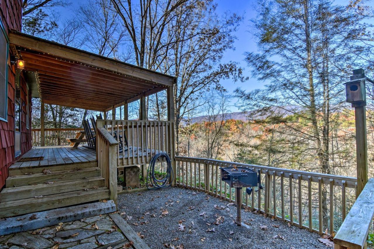 Natures Retreat With Hot Tub 7 Mi To Bryson City Whittier Exteriör bild